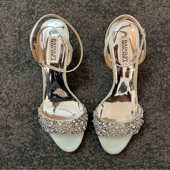 Badgley Mischka richelle sandals jeweled - Picture 7 of 11